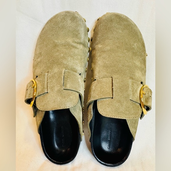 Isabel Marant  Mirvin Suede Clogs - Picture 6 of 10